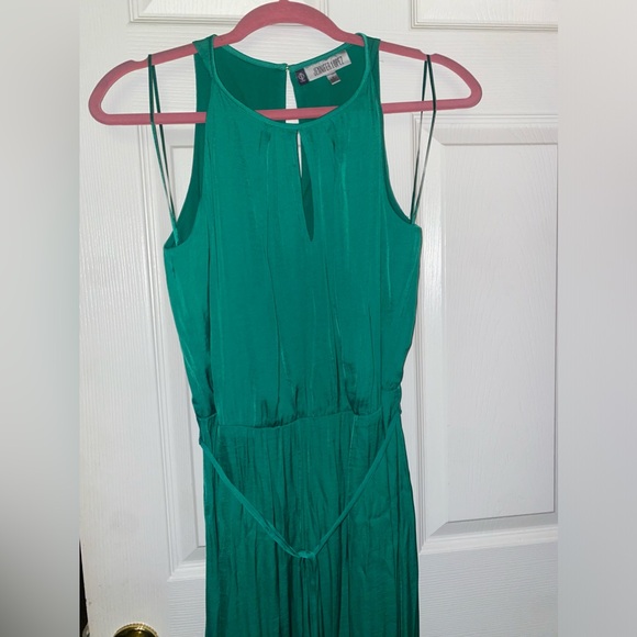 JENNIFER LOPEZ Sleeveless Green Maxi Dress. Size 2 - Picture 5 of 13